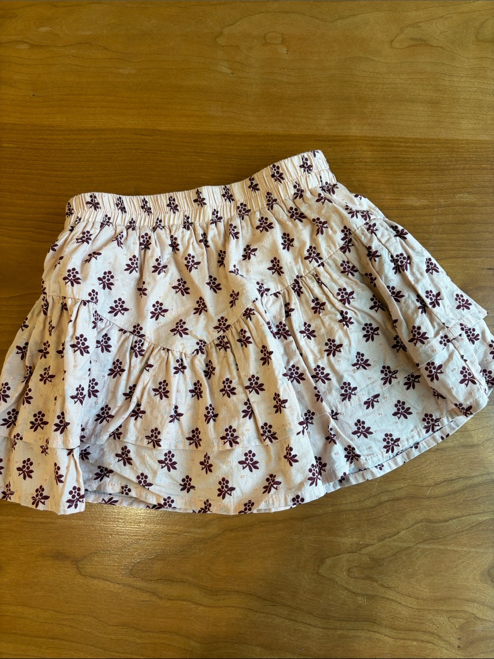 Floral Skater Mini Skirt